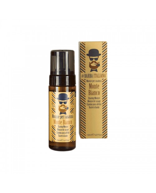 Mousse per Rasatura Monte Bianco