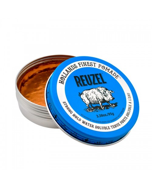 Blue Strong Hold High Sheen Pomade