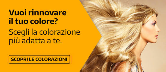 Colorazioni professionali per capelli