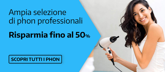 Ampia selezione di phon professionali